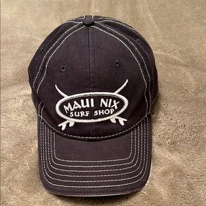 New Mens MAUI NIX Adjustable hat. NWOT
